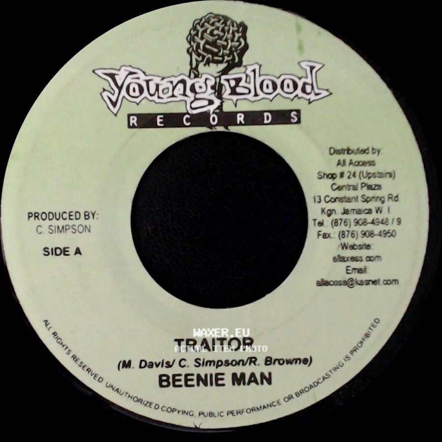Beenie Man / Flecha - Traitor / Hair Style And Clothes side A