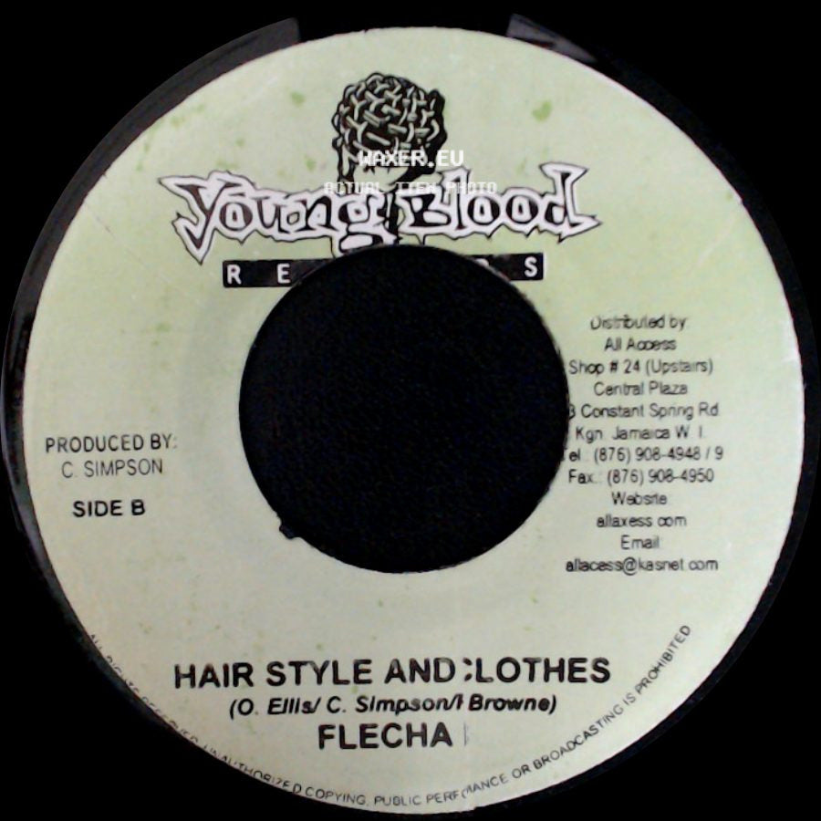 Beenie Man / Flecha - Traitor / Hair Style And Clothes side B