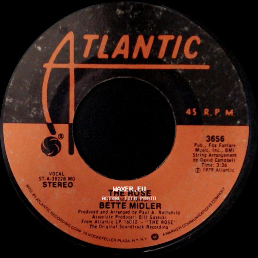 Bette Midler - The Rose / Stay With Me side A