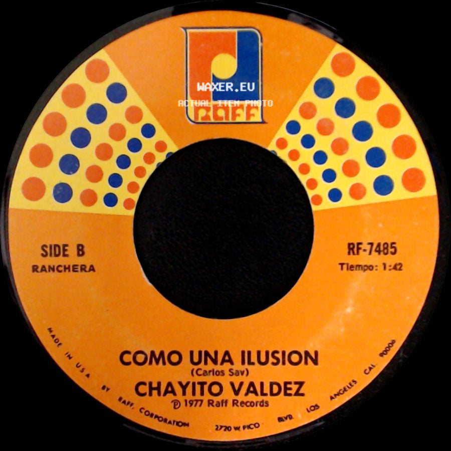 Chayito Valdez - Camino Del Abismo / Como Una Ilusion side B