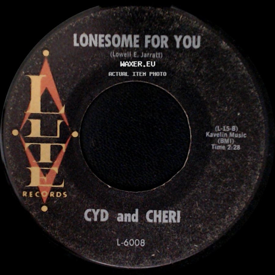 Cyd And Cheri - I'm A-Lookin' For Blue Eyes / Lonesome For You side B