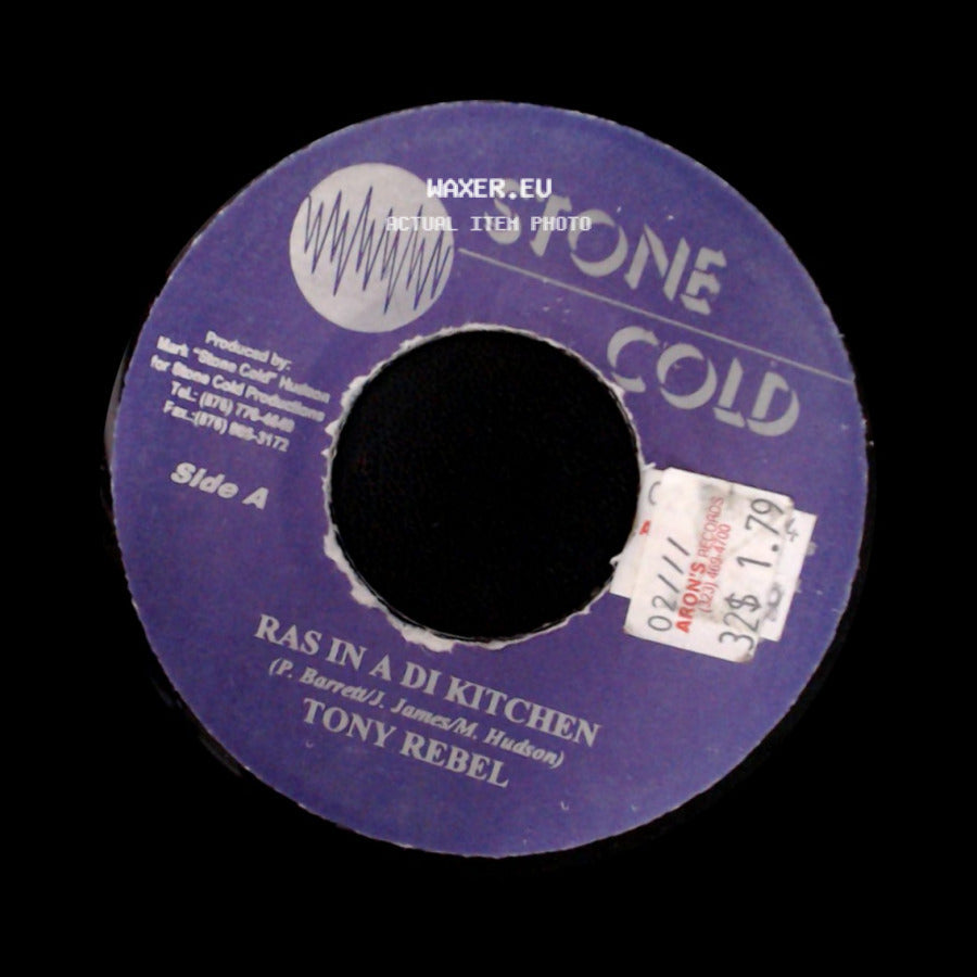 Tony Rebel / Jam 2 - Ras In A Di Kitchen / The Verdict Version side A