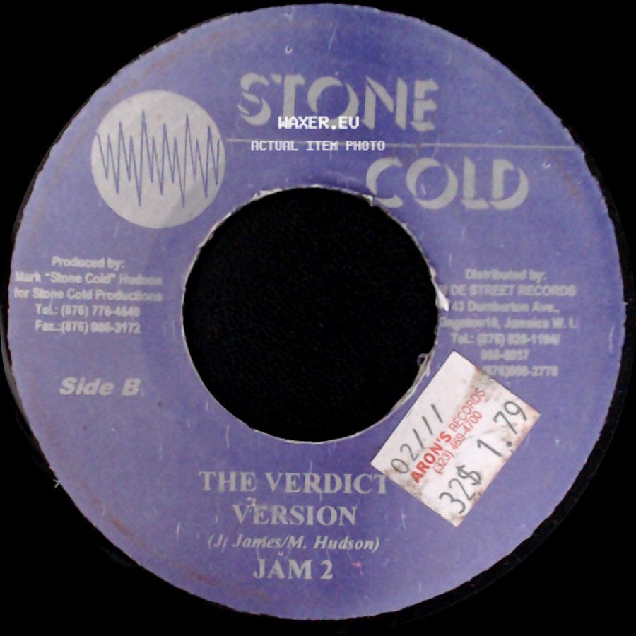 Tony Rebel / Jam 2 - Ras In A Di Kitchen / The Verdict Version side B