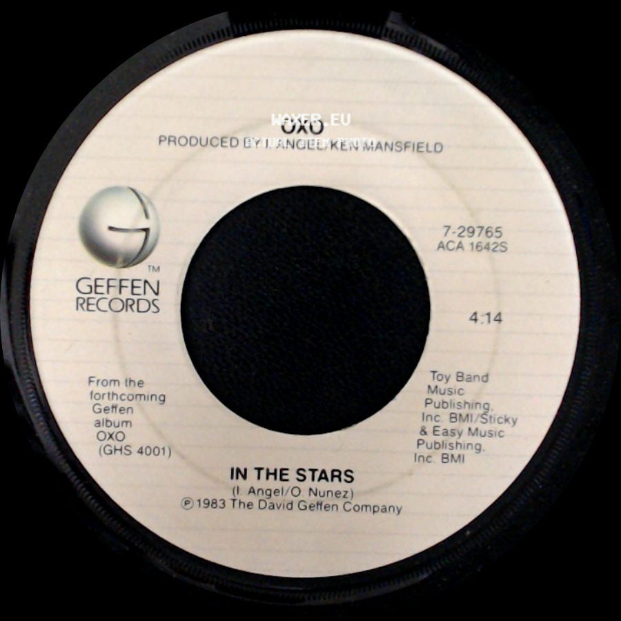 Oxo - Whirly Girl / In The Stars side B