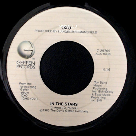 Oxo - Whirly Girl / In The Stars side B