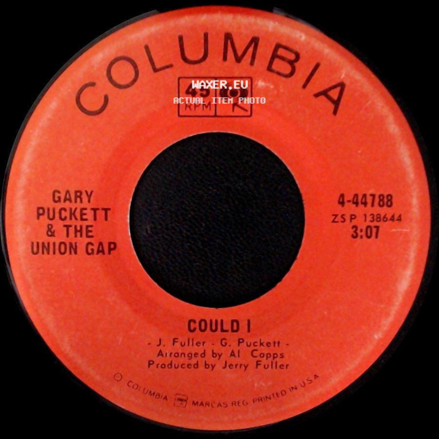 Gary Puckett & The Union Gap - Don't Give In To Him / Could I side B