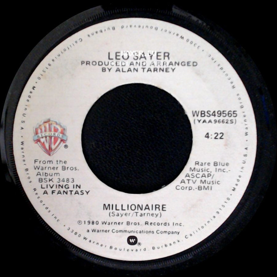 Leo Sayer - More Than I Can Say / Millionaire side B