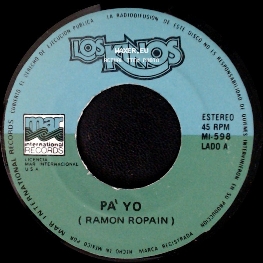 Los Kinos - Pa' Yo / Las Cuatro Novias side A