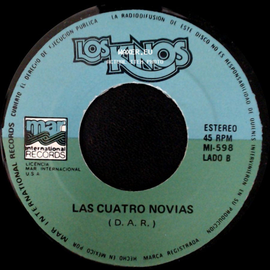 Los Kinos - Pa' Yo / Las Cuatro Novias side B