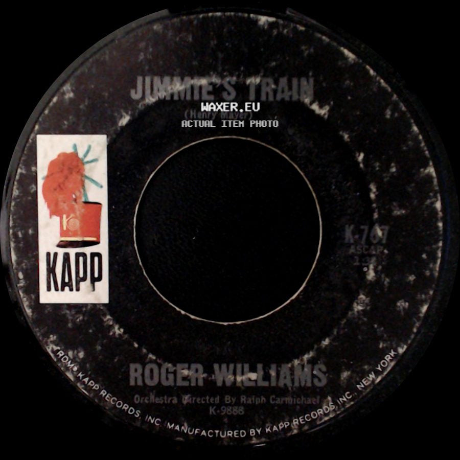 Roger Williams - Jimmie’s Train / Born Free side A