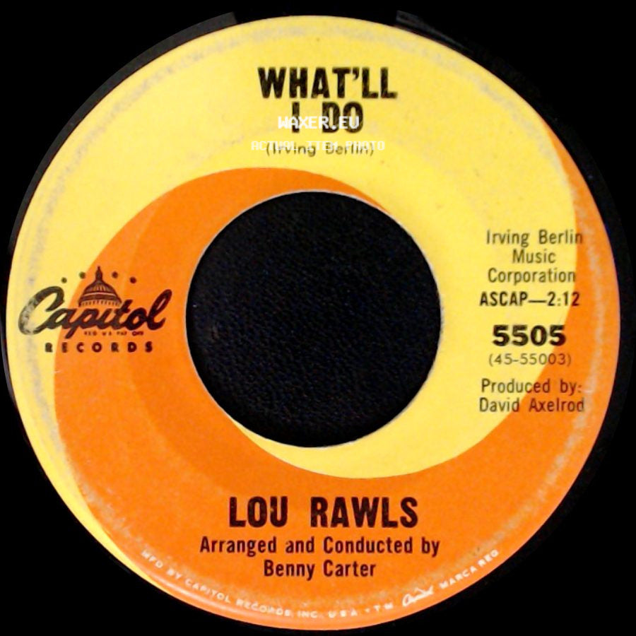 Lou Rawls - What'll I Do / Can I Please side A