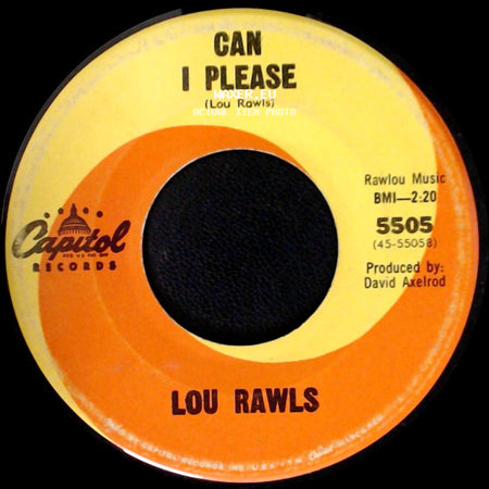 Lou Rawls - What'll I Do / Can I Please side B