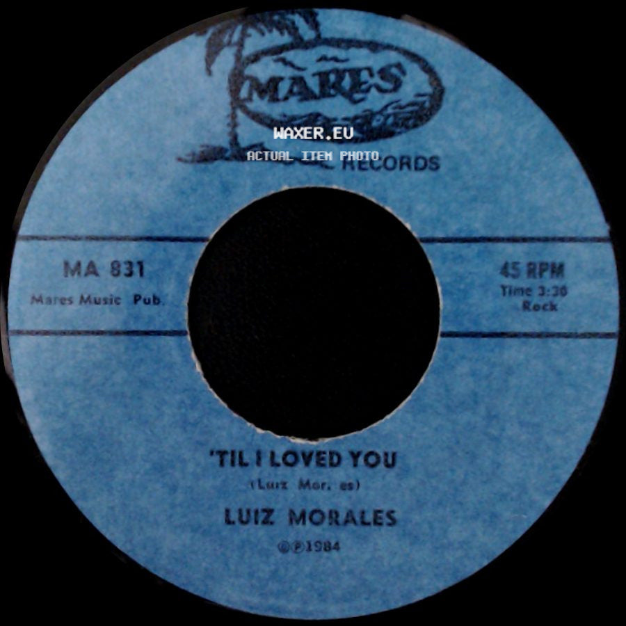 Luiz Morales - Ballad Of Paul Gonzales / 'til I Loved You side B