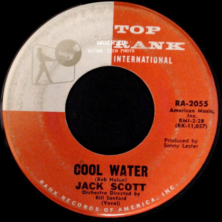 Jack Scott - Cool Water / It Only Happened Yesterday side A