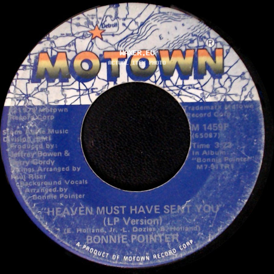 Bonnie Pointer - Heaven Must Have Sent You (Lp Version) / Heaven Must Have Sent You side A