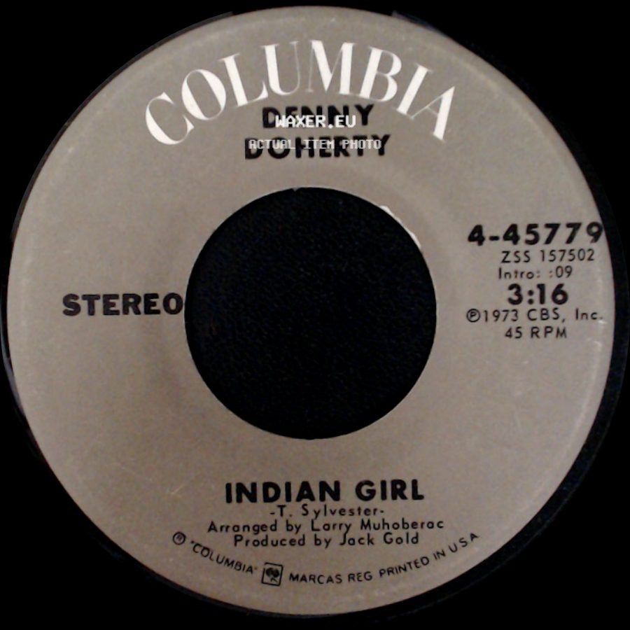 Denny Doherty - Indian Girl / Baby Catch The Moon side A