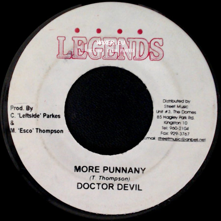 Doctor Devil / Leftside N Esco - More Punnany / Wine Up On Her side A