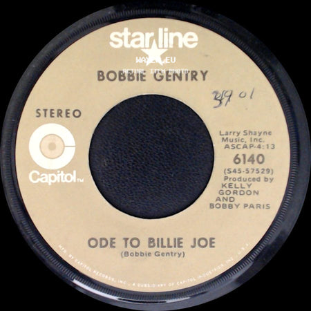 Bobbie Gentry - Ode To Billie Joe / Mississippi Delta side A