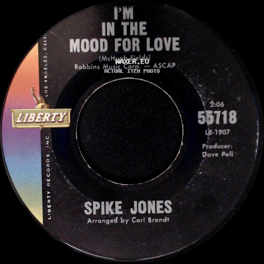 Spike Jones - I'm In The Mood For Love / Paradise side A
