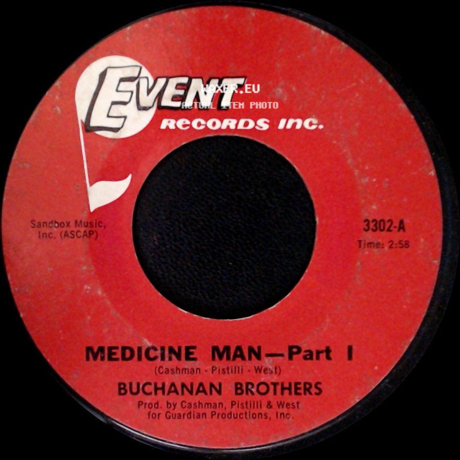 Buchanan Brothers - Medicine Man - Part 1 / Medicine Man - Part Ii side A