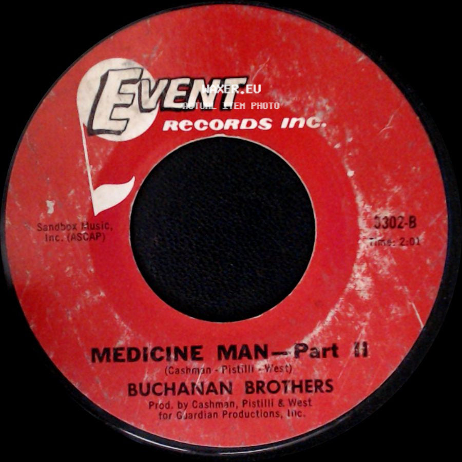 Buchanan Brothers - Medicine Man - Part 1 / Medicine Man - Part Ii side B