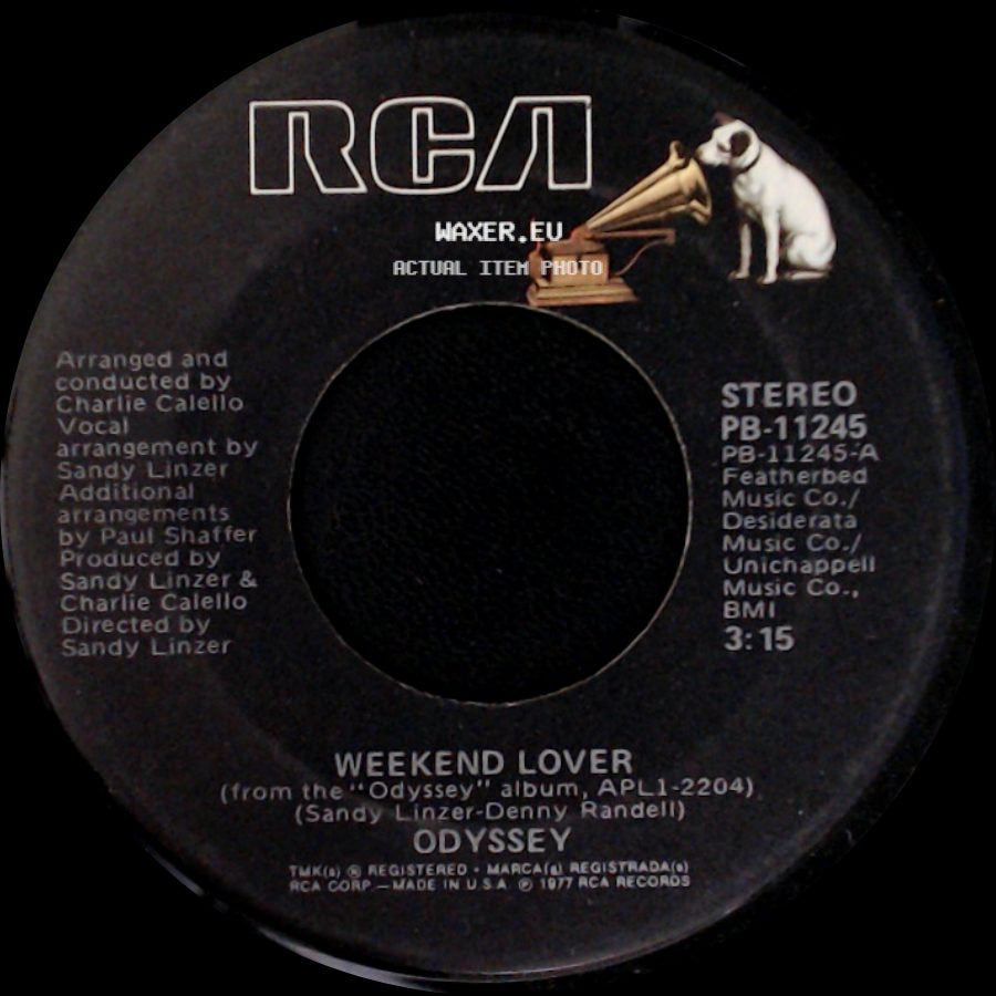 Odyssey - Weekend Lover / Golden Hands side A
