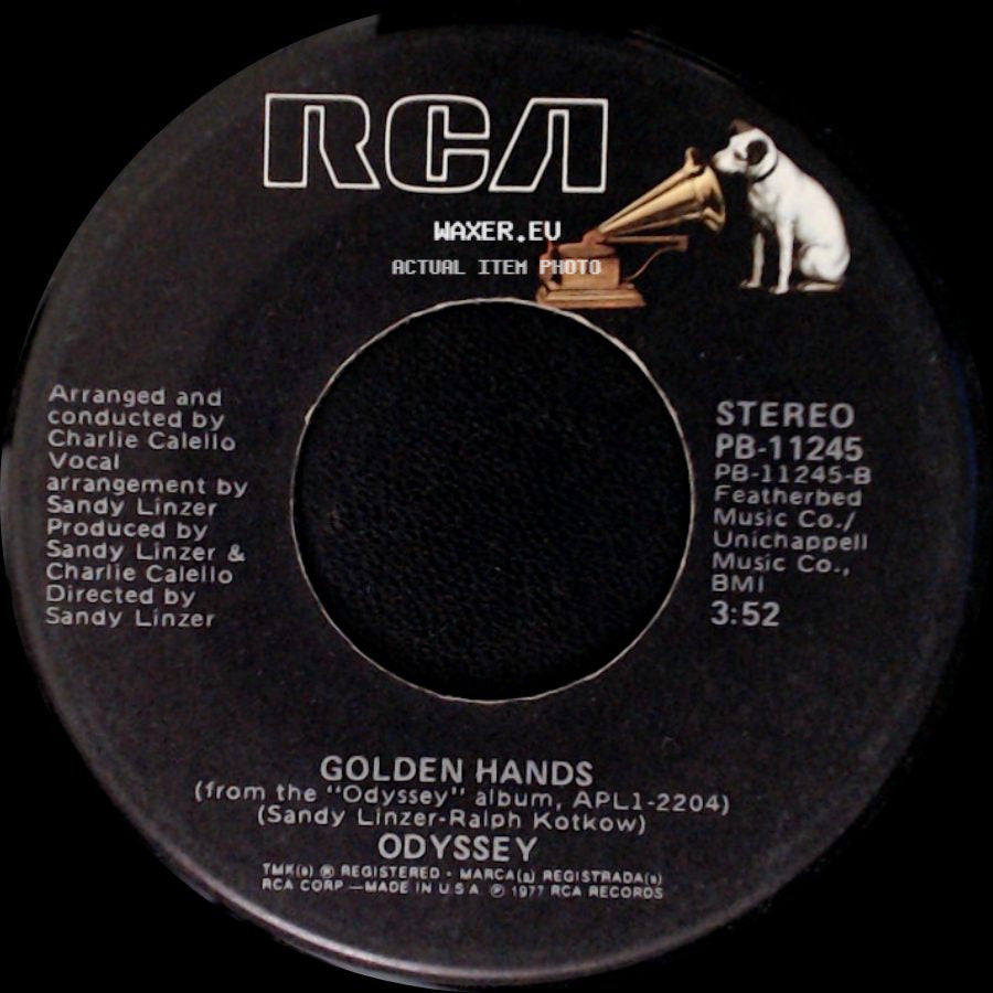 Odyssey - Weekend Lover / Golden Hands side B