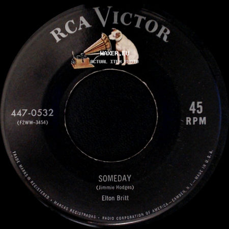 Elton Britt - Someday / Chime Bells side A