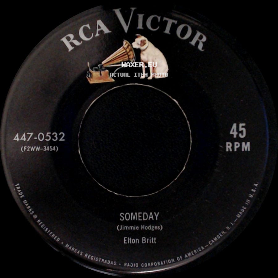 Elton Britt - Someday / Chime Bells side A