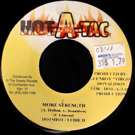Hotshot / Ludi D / Mr. Vegas - More Strength / Raindrops side A
