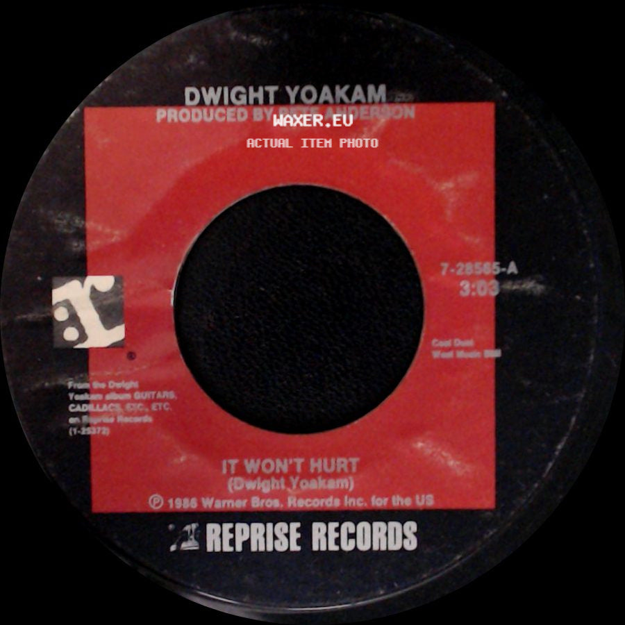 Dwight Yoakam - It Won't Hurt / Bury Me (Duet With Maria Mckee) side A