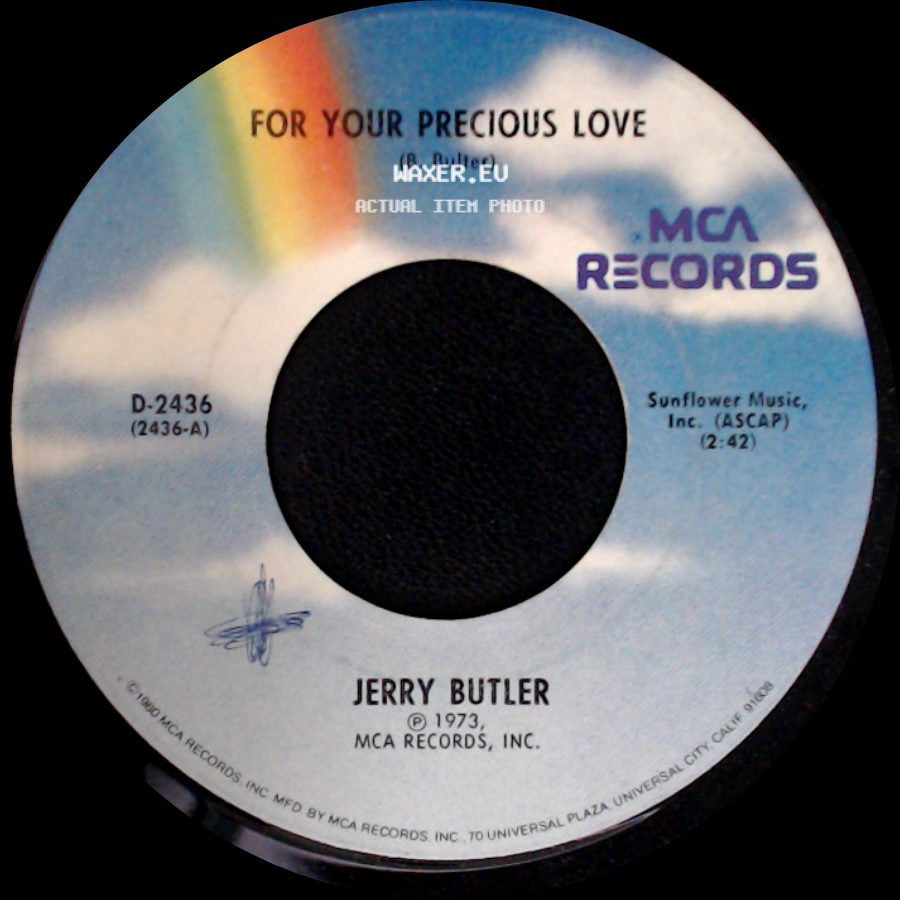 Jerry Butler - For Your Precious Love / Sweet Was The Wine side A