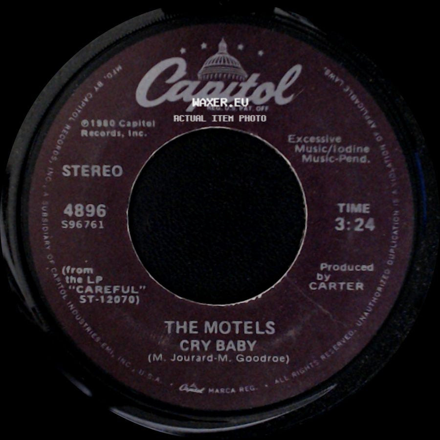 The Motels - Cry Baby / Danger side A