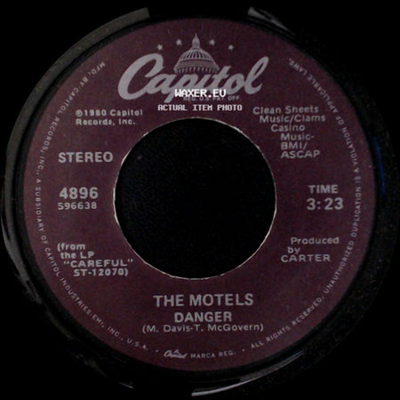 The Motels - Cry Baby / Danger side B