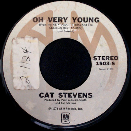 Cat Stevens - Oh Very Young / 100 I Dream side A