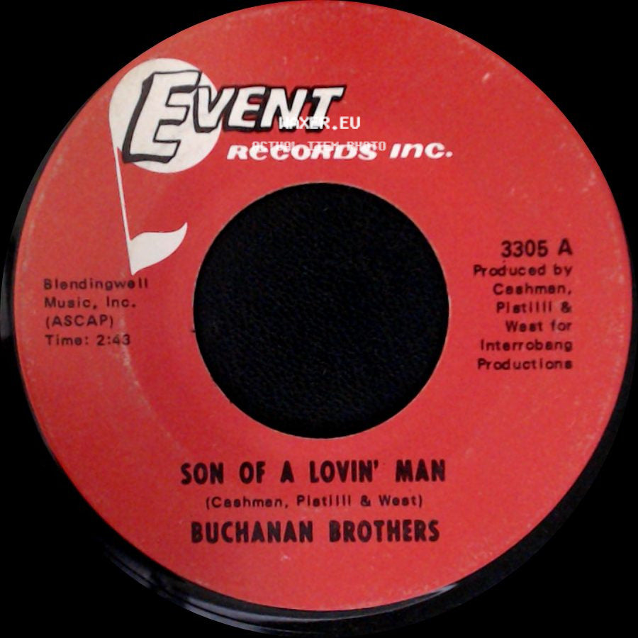 Buchanan Brothers - I'll Never Get Enough / Son Of A Lovin' Man side B