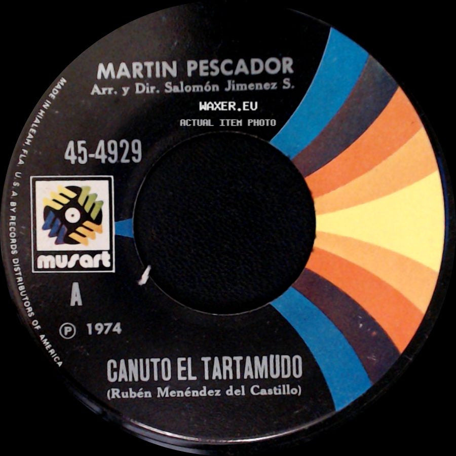 Martin Pescador - Canuto El Tartamudo / El Cacharpa side A