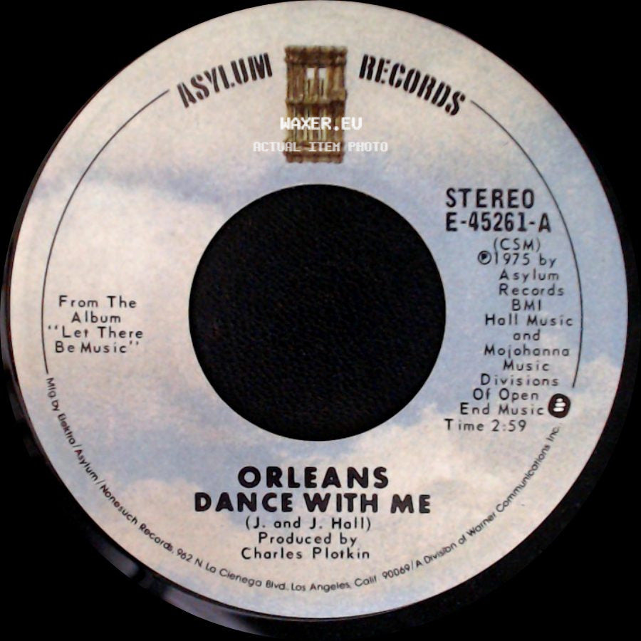Orleans - Ending Of A Song / Dance With Me side B