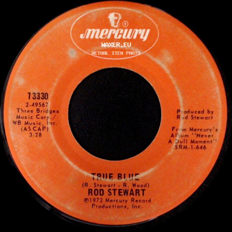 Rod Stewart - You Wear It Well / True Blue side B