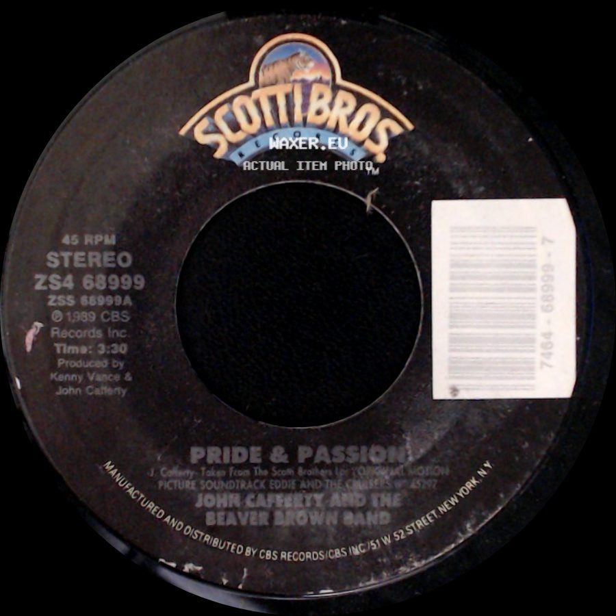 John Cafferty And The Beaver Brown Band - Pride & Passion / Heat Of The Night side A