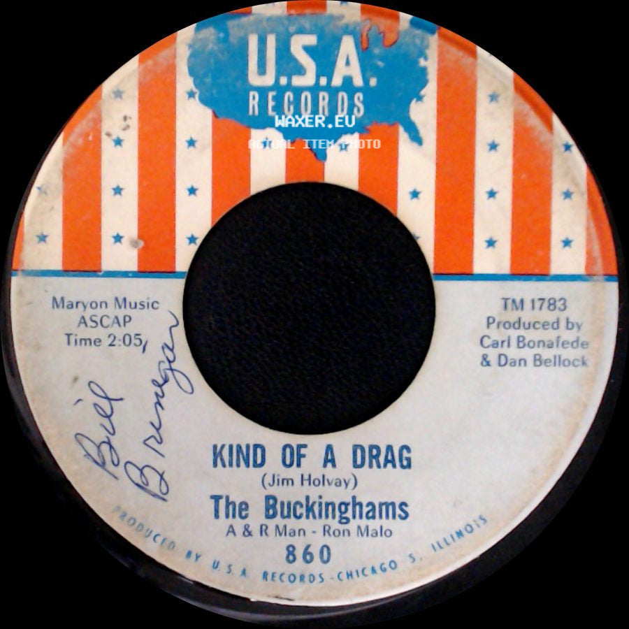 The Buckinghams - You Make Me Feel So Good / Kind Of A Drag side B