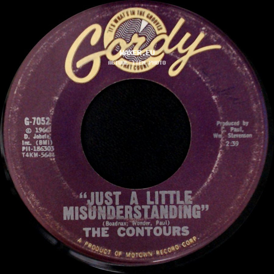 The Contours - Just A Little Misunderstanding / "Determination" side A
