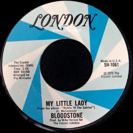 Bloodstone - My Little Lady / Loving You Is Just A Pastime side A