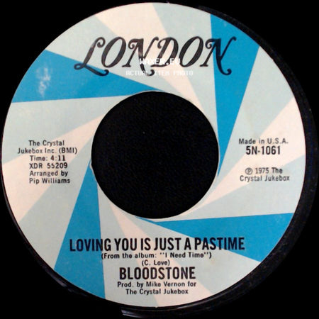 Bloodstone - My Little Lady / Loving You Is Just A Pastime side B