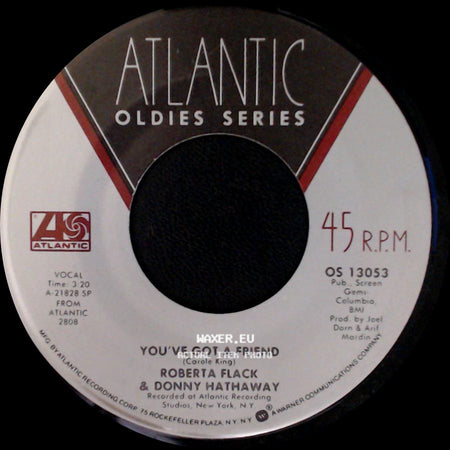 Roberta Flack & Donny Hathaway - Where Is The Love / You've Got A Friend side B