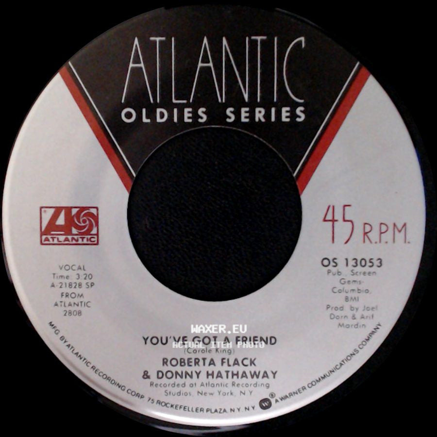 Roberta Flack & Donny Hathaway - Where Is The Love / You've Got A Friend side B