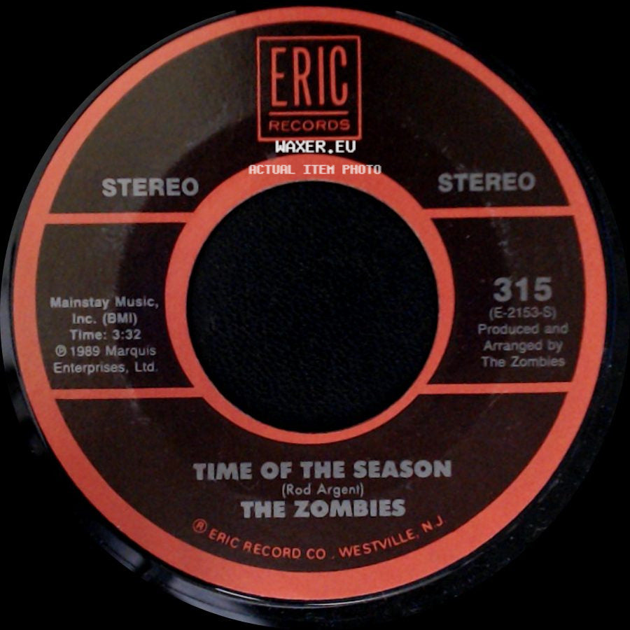 The Zombies - She's Coming Home / Time Of The Season side B