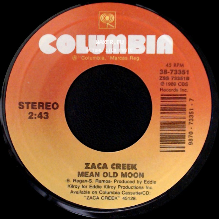 Zaca Creek - Mean Old Moon / Warpaint side A