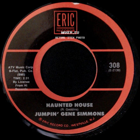 Ace Cannon / Jumpin' Gene Simmons - Tuff / Haunted House side B