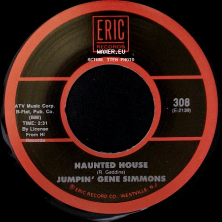 Ace Cannon / Jumpin' Gene Simmons - Tuff / Haunted House side B